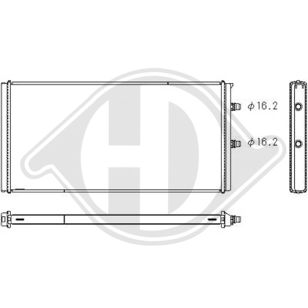 17 11 2 284 608 NIEDERTEMPERATURKÜHLER für BMW F80 M3 / M4 DCM3946