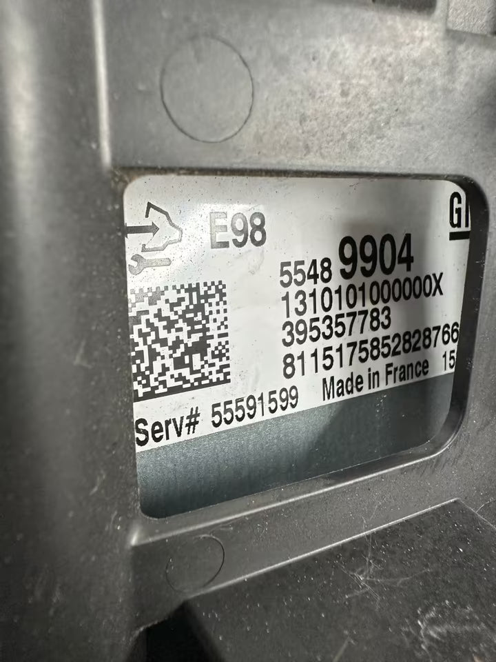 55489904 Motorsteuergerät ECU Opel Corsa E 1,3 CDTI 113000km