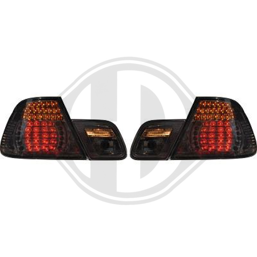 nan DESIGNRÜCKLEUCHT.SET E46, 98-01 KLARGLAS/SCHWARZ 1214894