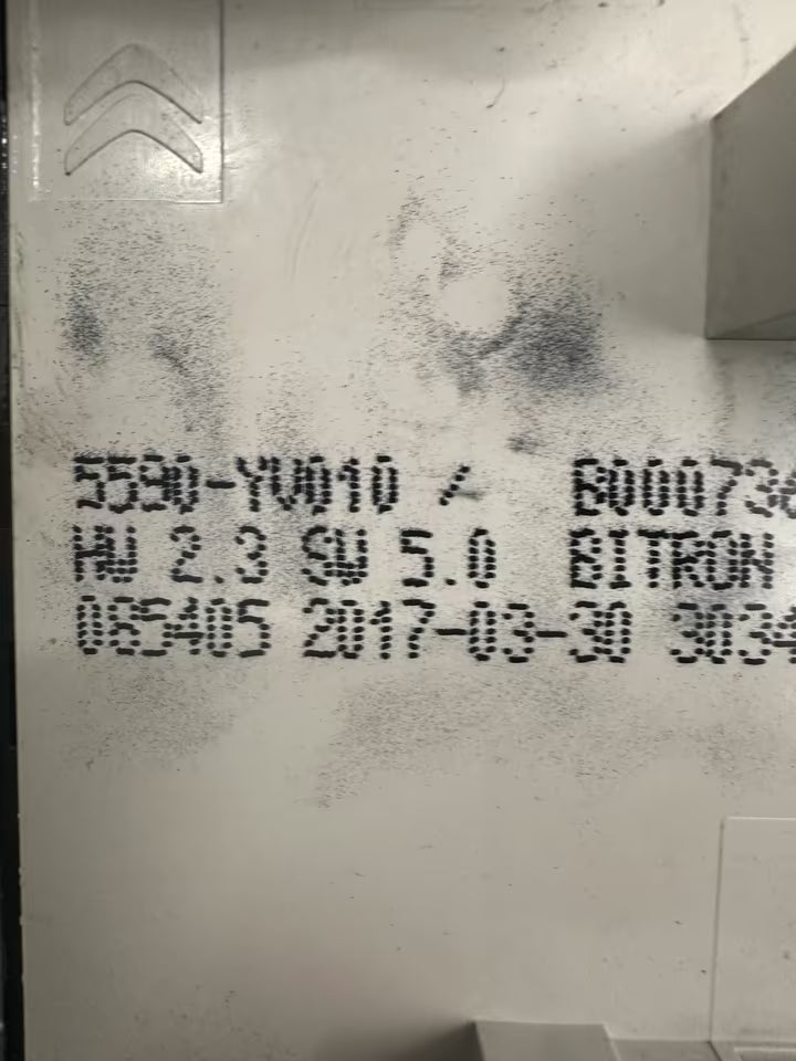 5590-YV010 Klimabedienteil Klima Regler Citroen C1 Modell