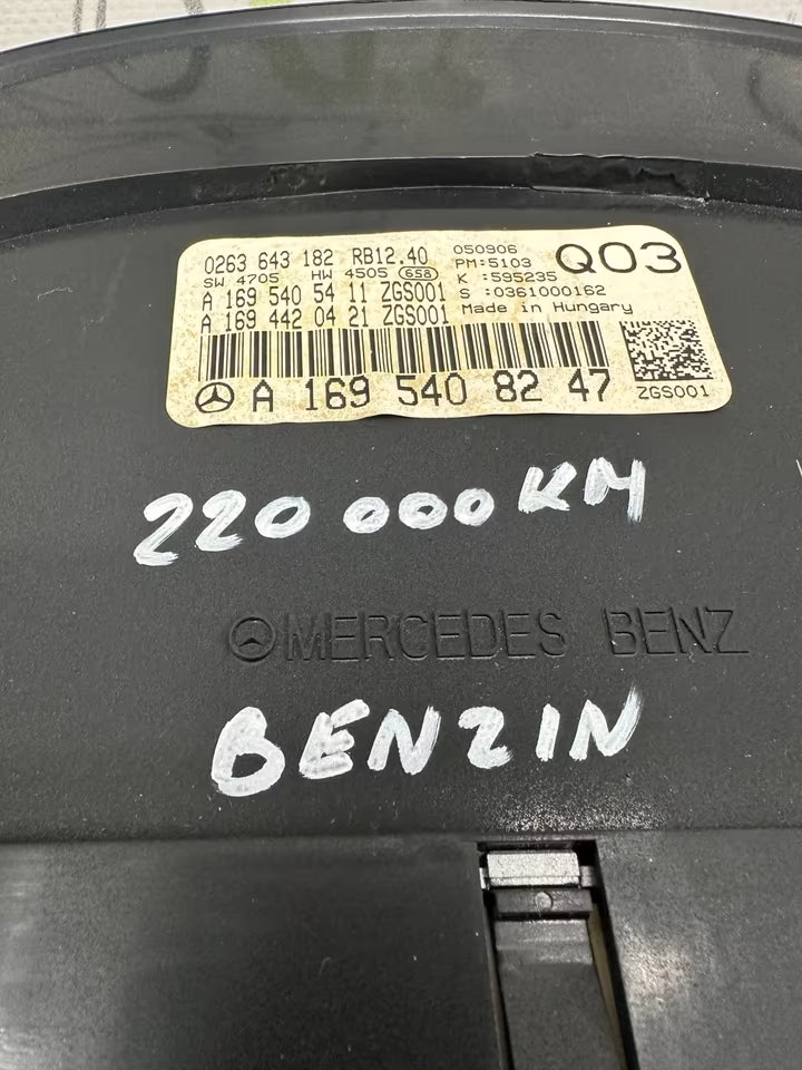 A1695408247 Tacho Kombiinstrument Mercedes B-Klasse W245