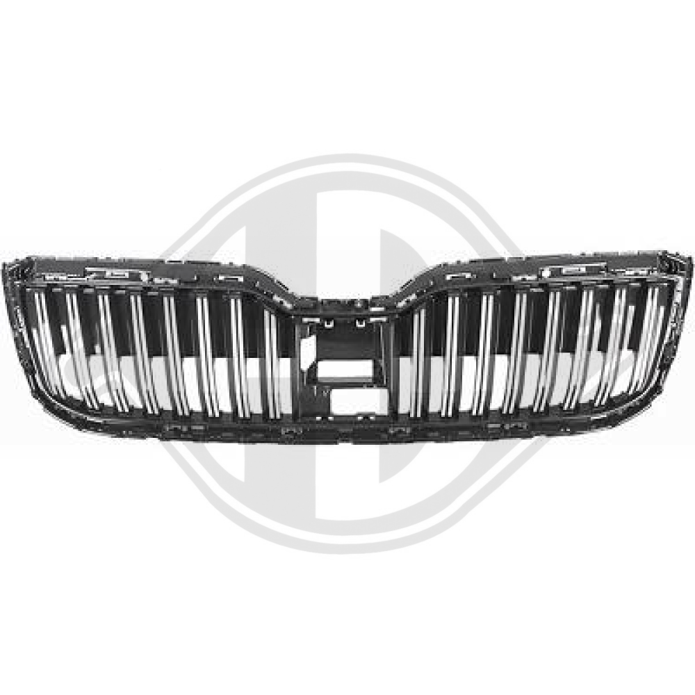 3V0853653G FOD KÜHLERGRILL SUPERB, für 20-23 CHROM 7842141