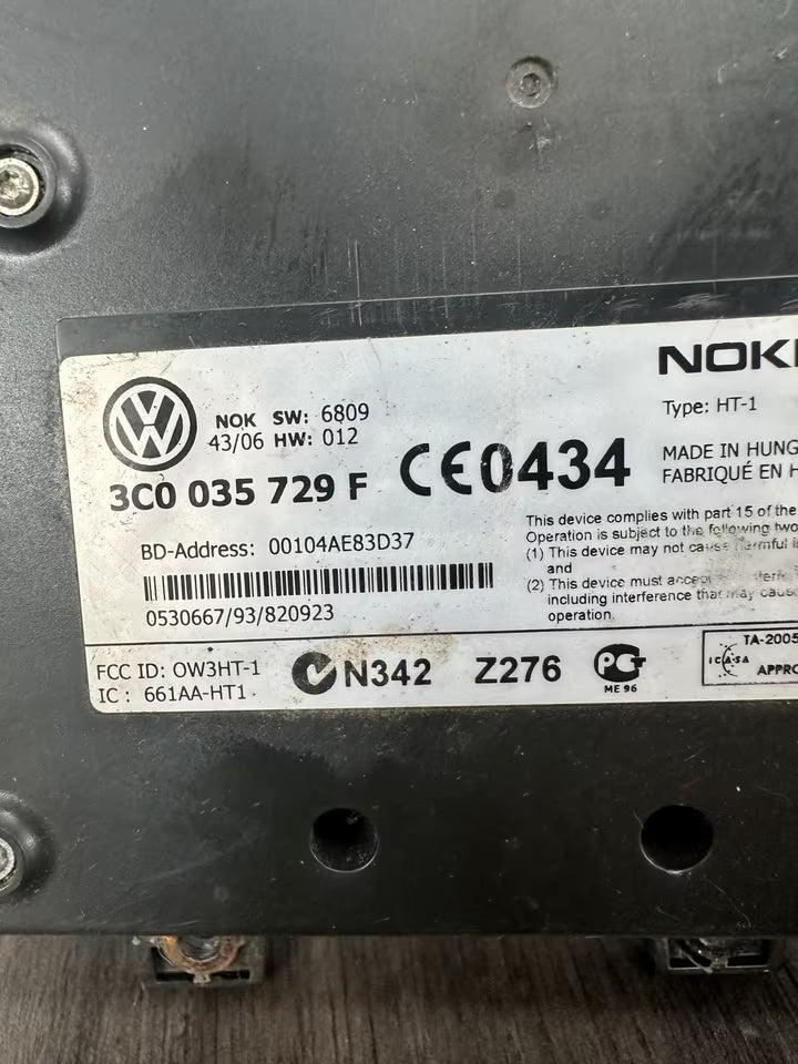 3C0035729F Steuergerät Telefon Interface VW Passat B6