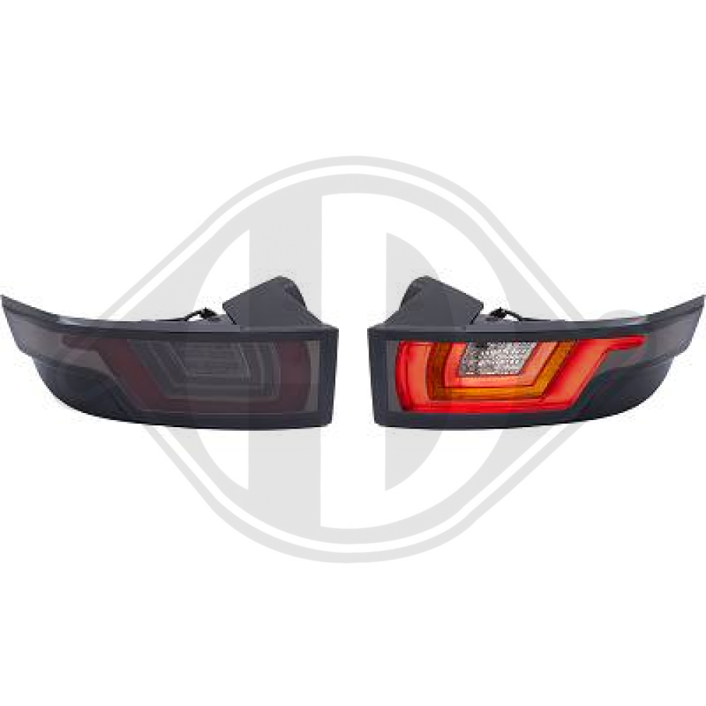 nan DESIGNRÜCKLAMP.SET EVOQUE, 10-18 LED 7340596