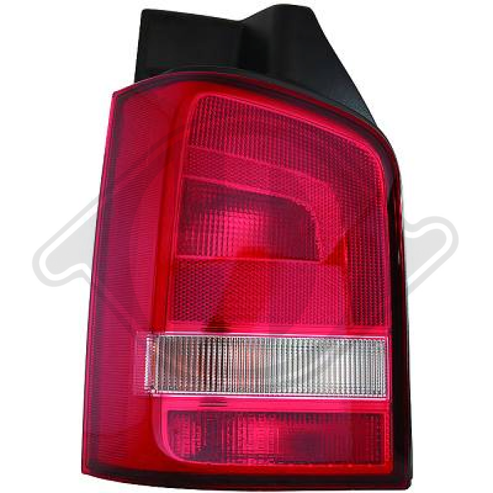 7E5945095 RÜCKLEUCHTE LI. VW T5, 09-15 ROT-WEIß 2273091