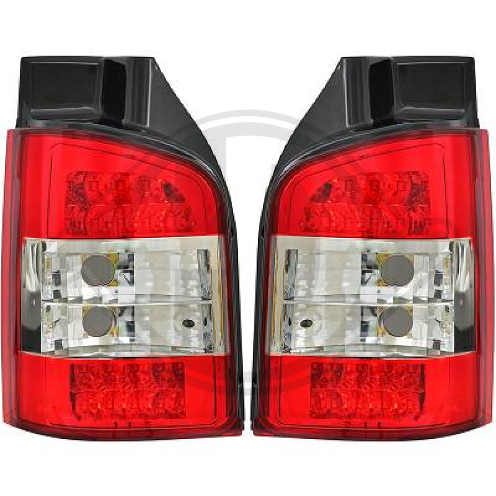 nan DESIGNRÜCKLAMP.SET VW T5, 03-09 FÜR HECK LED 2272995