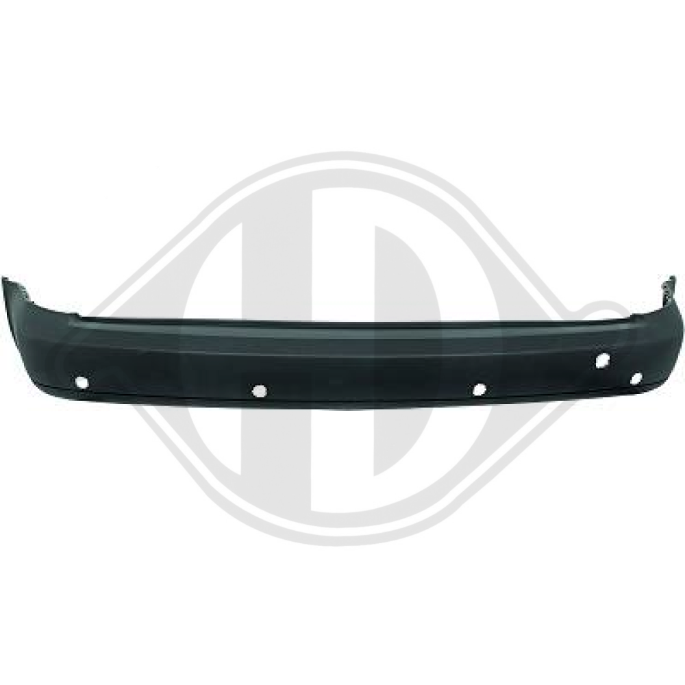 2K0 807 417 AN STOßSTANGE HINTEN CADDY, 04-10 STRUKTUR 2296656