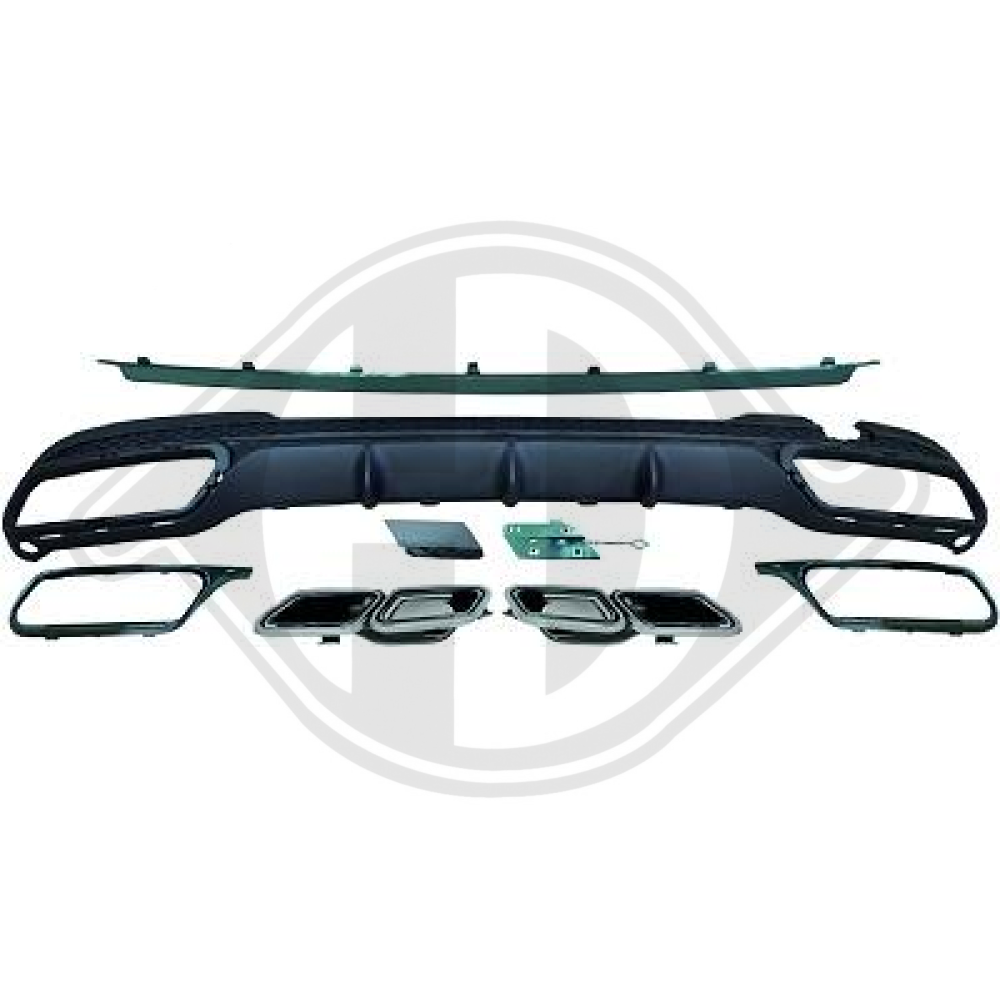 DIFFUSOR HINTEN W212 13-15 SPORT E63-OPTIK 1617258