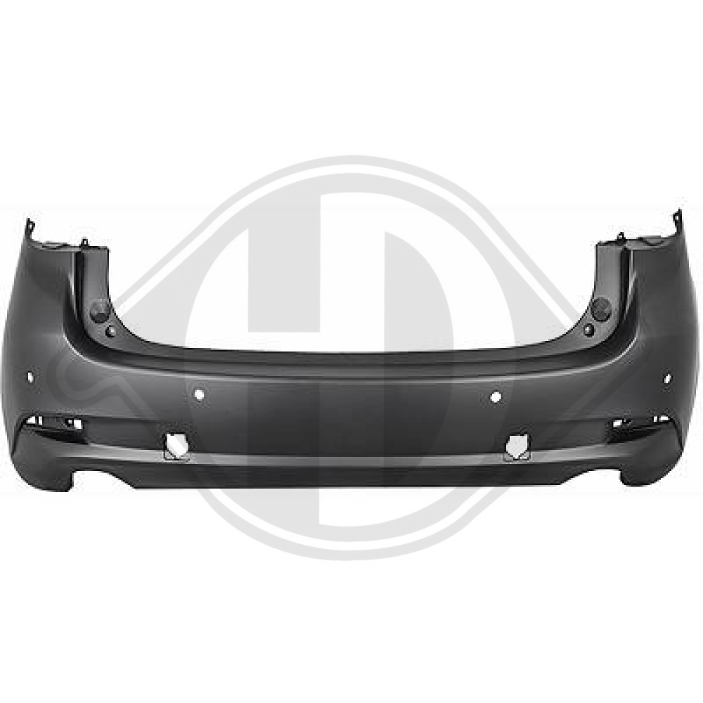 B63C-50-221ABB Stoßstange hinten für MAZDA 3 (BM, BN) 17-19 FÜR PDC 5620156
