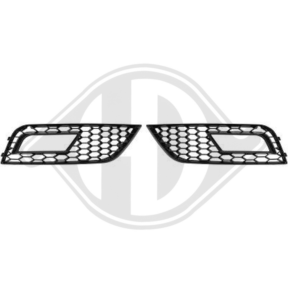 STOßST.GRILL SATZ A4, 11-15 RENNSPORT-OPTIK, 1019262