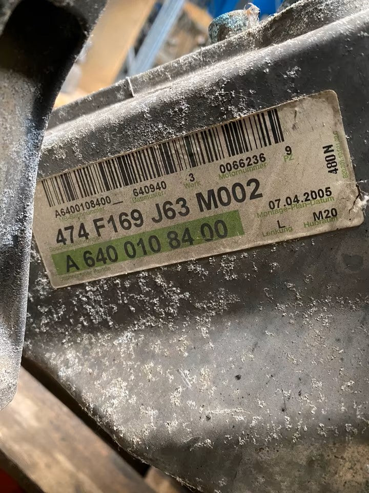 640940 Motor 1,8 2,0 CDI A169 B245 Mercedes