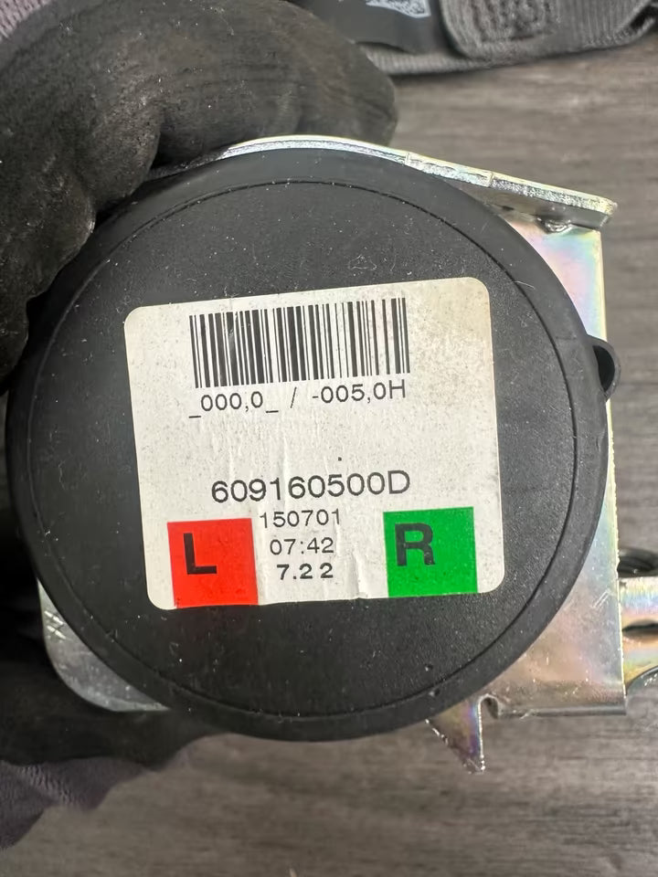 F13427752 Sicherheitsgurt Hinten Rechts Opel Corsa E 609160500D