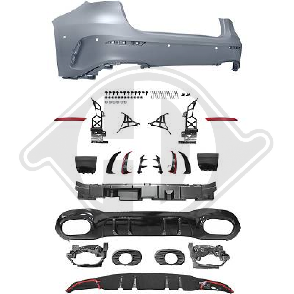 STOßSTANGE HI W177, 18-22 SPORT A35 OPTIK 1683555