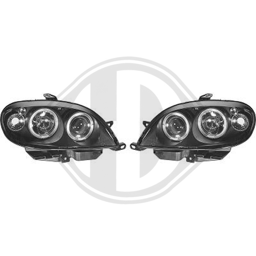 DESIGNSCHEINWERF.SET SAXO, 99-03 KLARGL/SCHWRZ.F.LWR 4035680