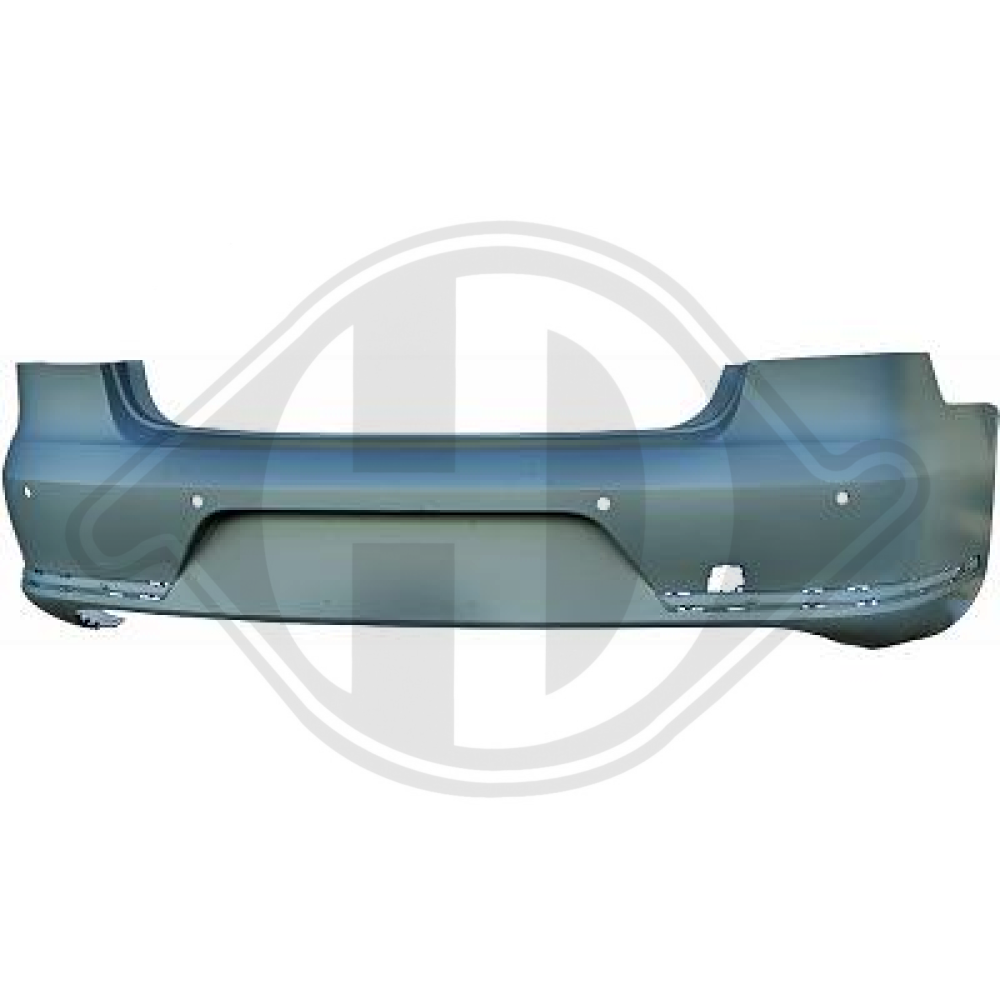 3AE807417H GRU STOßSTANGE HI. PASSAT LIM; 10-14 +LÖCHER FÜR CHROML. 2248055