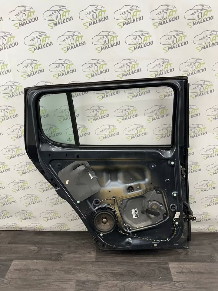 Türe Tür Hinten Links Skoda Fabia 5J Modell Farbe 9153 Grau