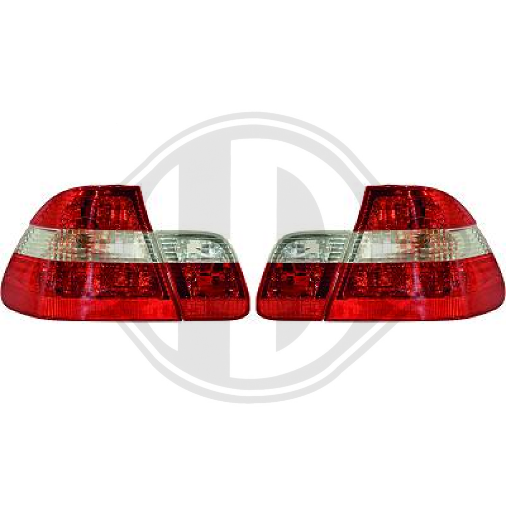 nan DESIGNRÜCKLEUCHT.SET E46, 98-01 2001 OPTIK 1214496