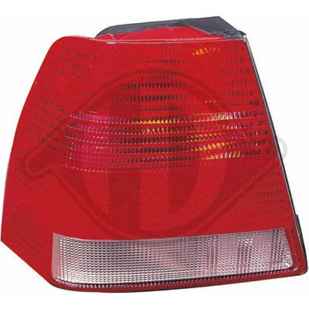 1J5945095AA RÜCKLEUCHTE LI. VW BORA, 98-05 ROT-WEIß 2231091