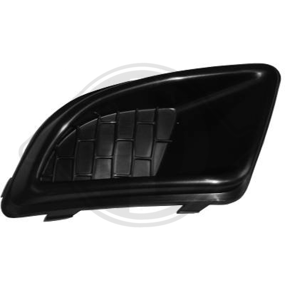 735454997 STOßST. GRILL RE. YPSILON, 06-11 SCHWARZ; OHNE NLL, 3213146