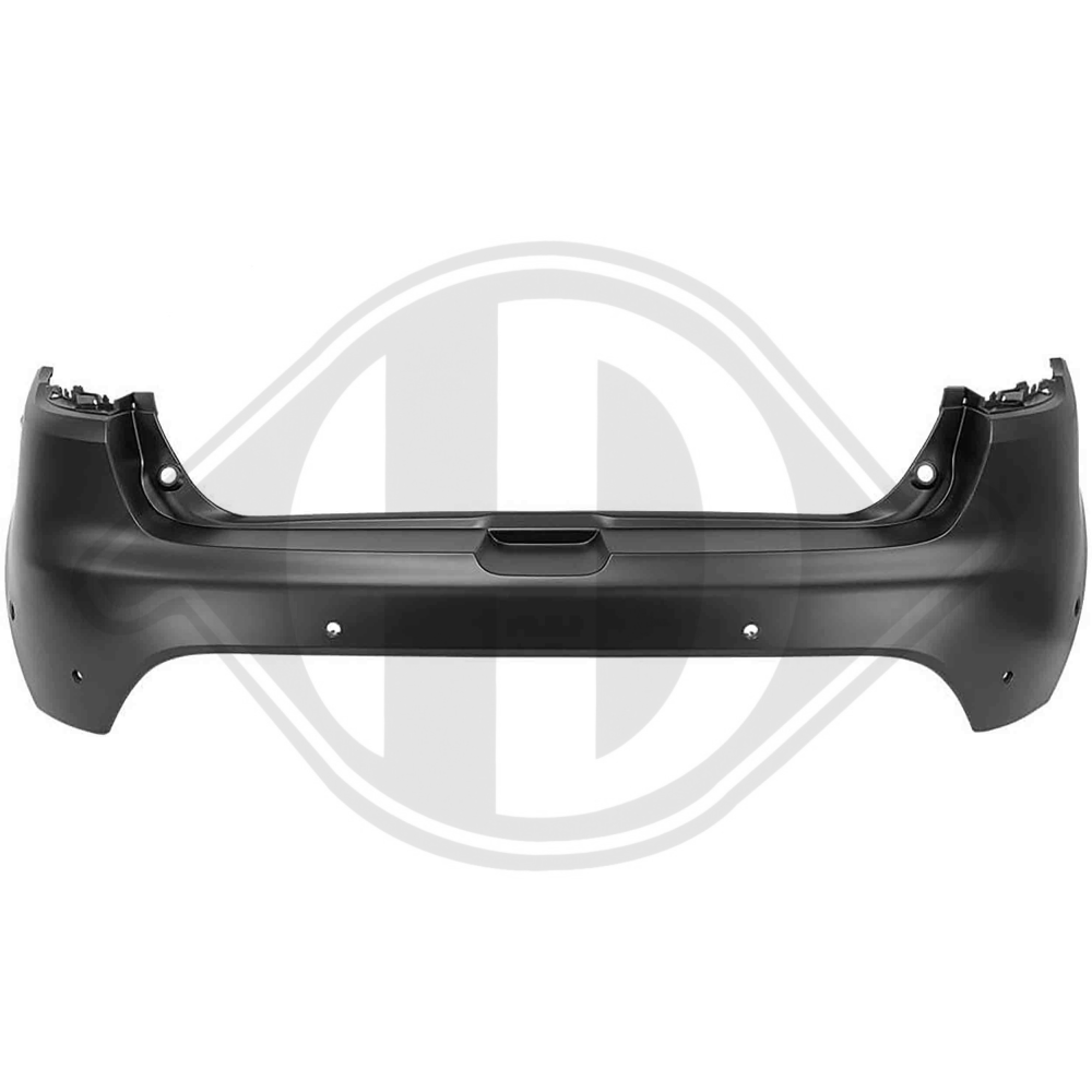 850229341R STOßSTANGE hinten für RENAULT CLIO IV (BH_) 2016->19 FÜR PDC:6 LÖCHER; 4416158
