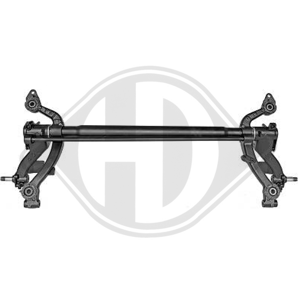 514897 HINTERACHSE 206 SW, 02-13 FÜR TROMMELBREMSE; 4225619