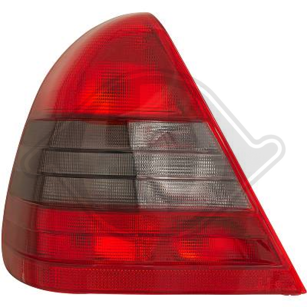 A 202 820 19 66 LICHTSCHEIBE LI. DB W202, 93-00 GRAU/ROT 1670093
