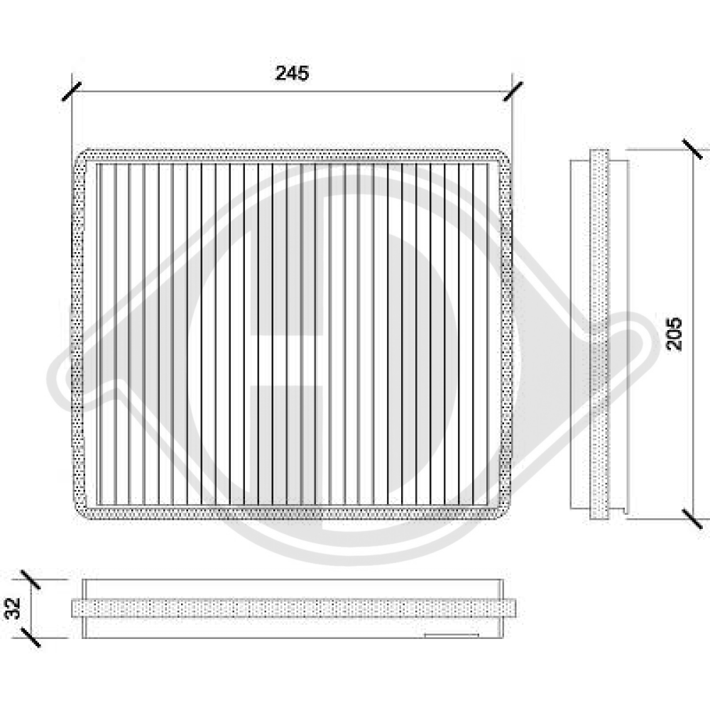 JKR 100 020 INNENRAUMFILTER MG MG ZR/MG ZS DCI0813