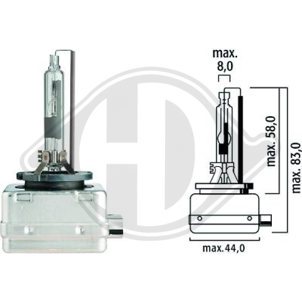 D1R 35W PK32d-3 D1R Xenon LID10003