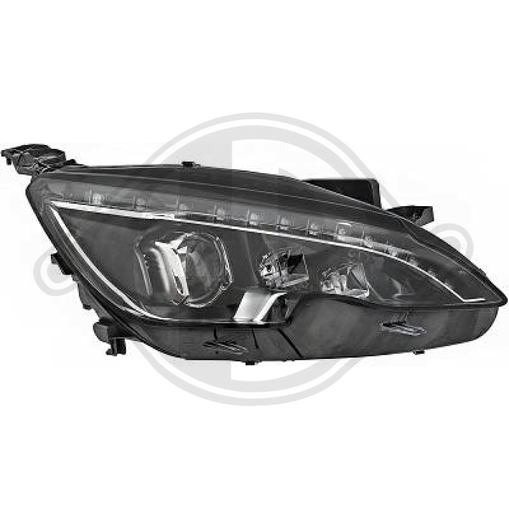 1618000580 Scheinwerfer rechts für PEUGEOT 308 II (LB_, LP_, LW_, LH_, L3_) 13-21 LED+LED-TAGF.L. 4236184