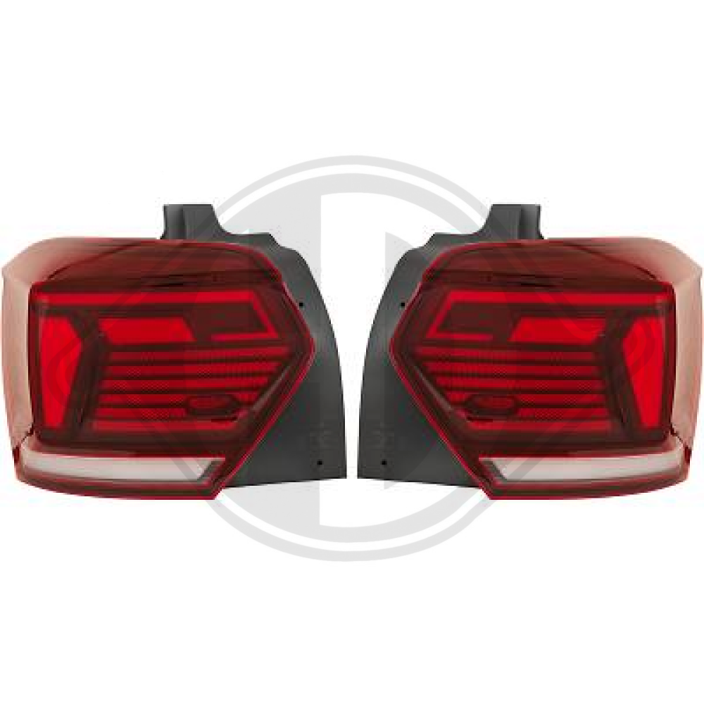 nan DESIGNRÜCKLEUCH.SET POLO, 17-21 LED 2209695