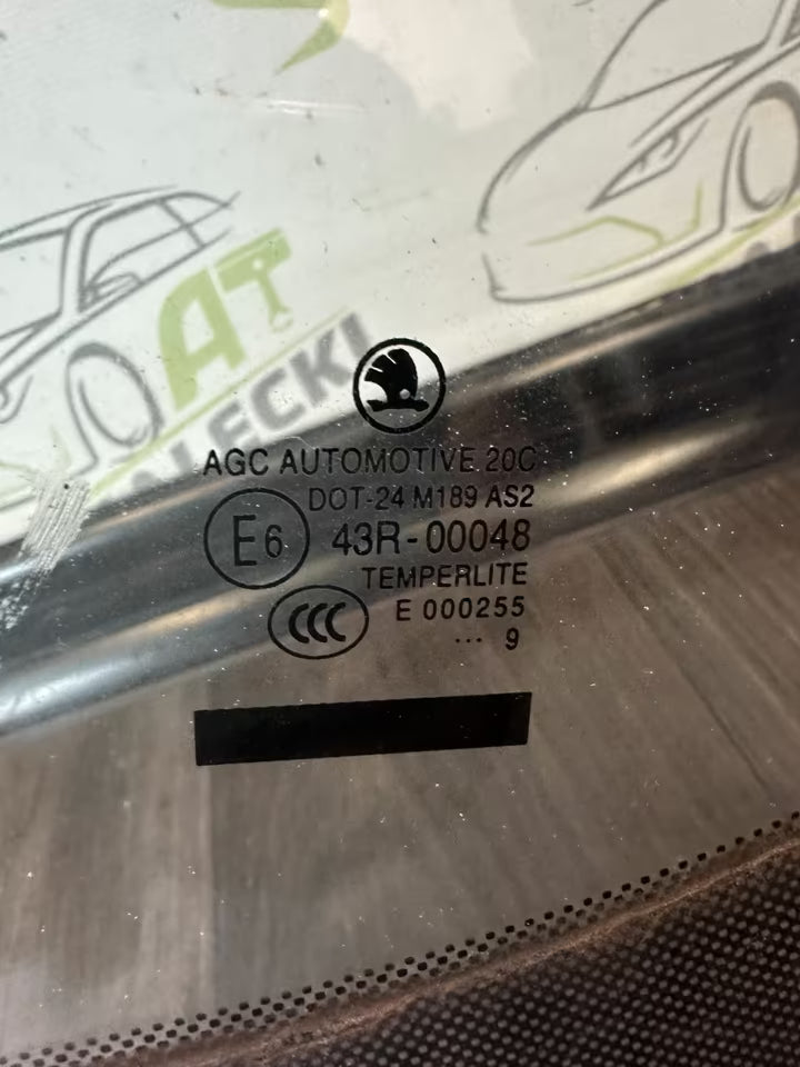 43R00048 Scheibe Seitenscheibe Vorne Links Skoda Roomster