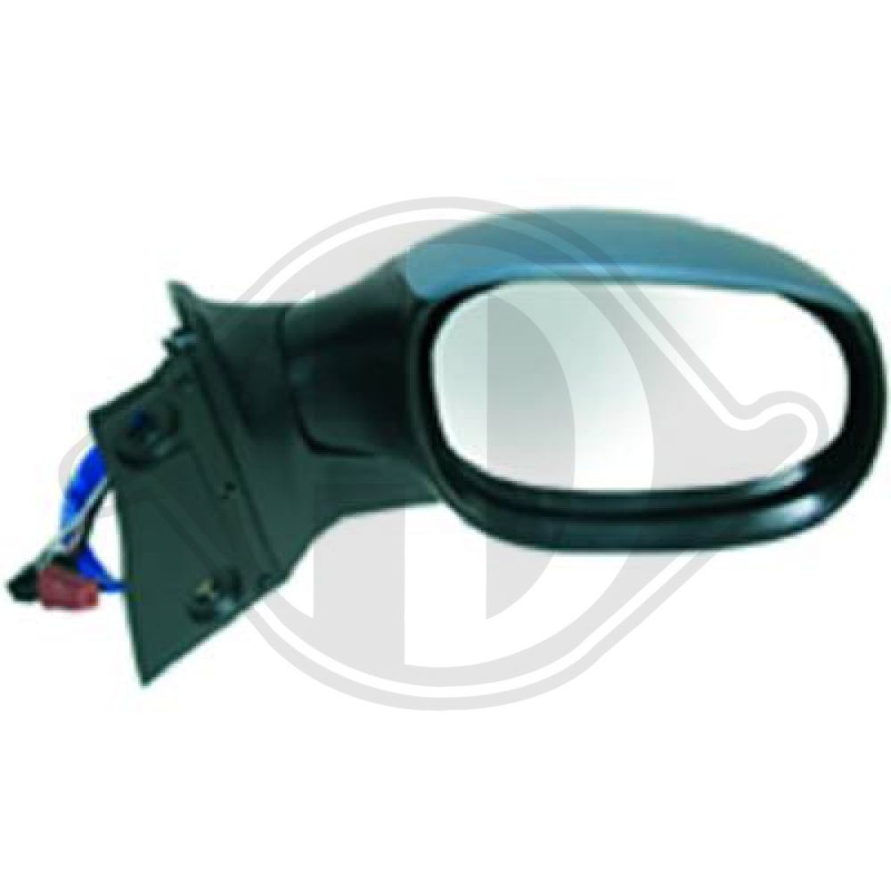 8153WN SPIEGEL RE. PEUGEOT 1007, 05-09 GRUND; 5+2-PIN 4200224
