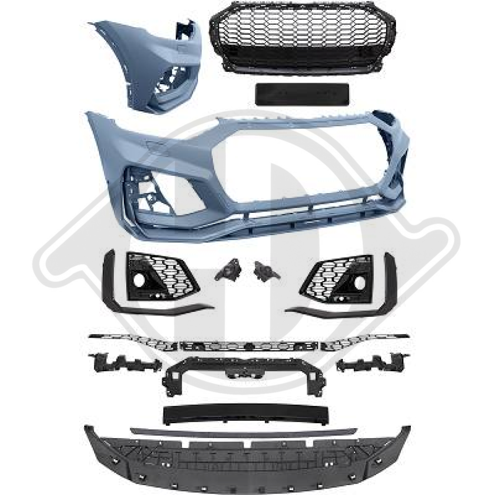 DESIGNSTOßSTANGE VORNE Q5, 20-25 RENNSPORT-OPTIK, 1076450