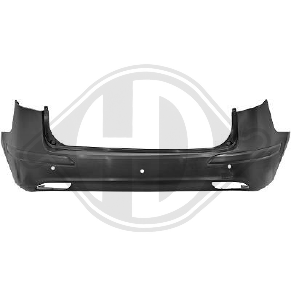 866102R610 STOßSTANGE hinten für HYUNDAI i30 (FD) 10-12 FÜR PDC:3 LÖCHER, 6835156