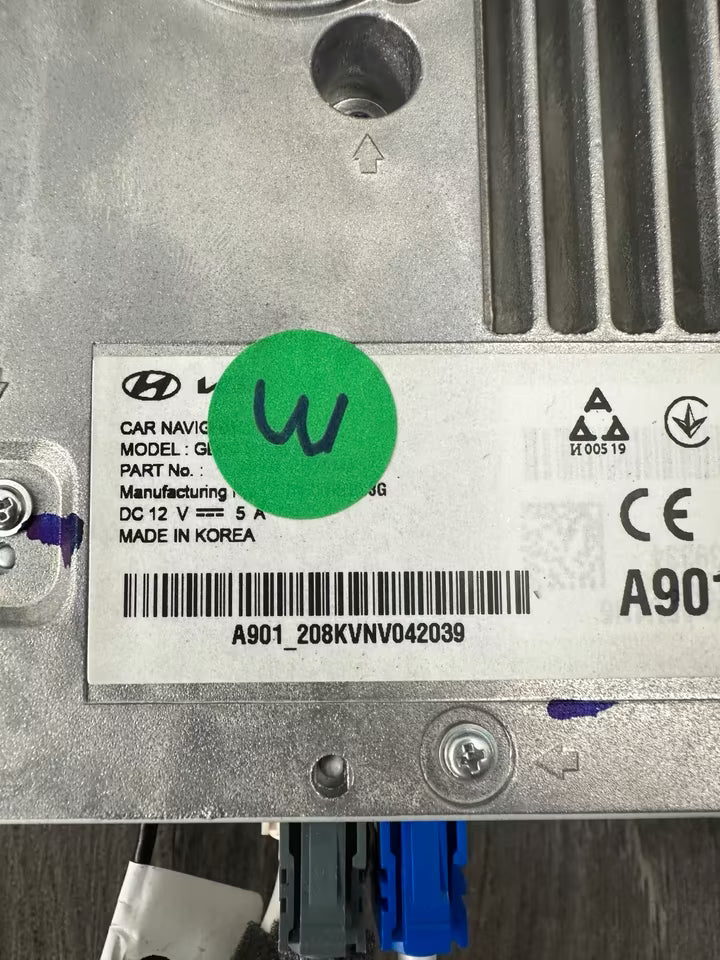 96560-Q09014X Multifunktionsdisplay Bildschirm Hyundai I20 Bayon