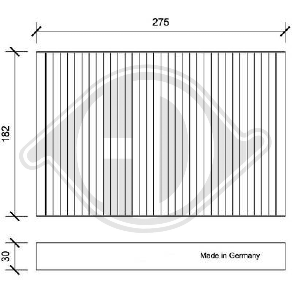 272744Y125 INNENRAUMFILTER NISSAN Maxima/Maxima QX IV DCI0168