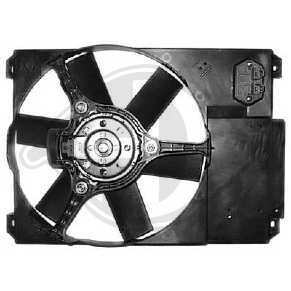 1308CF KÜHLERLÜFTER -A/C DUCATO, 94-02 305mm 8348103
