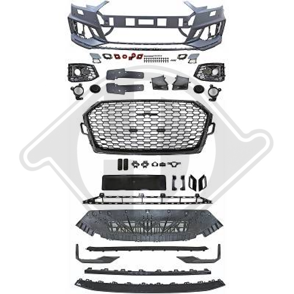 SPORTSTOßSTANGE VO. A4, 15-19 RENNSPORT-OPTIK, 1020351