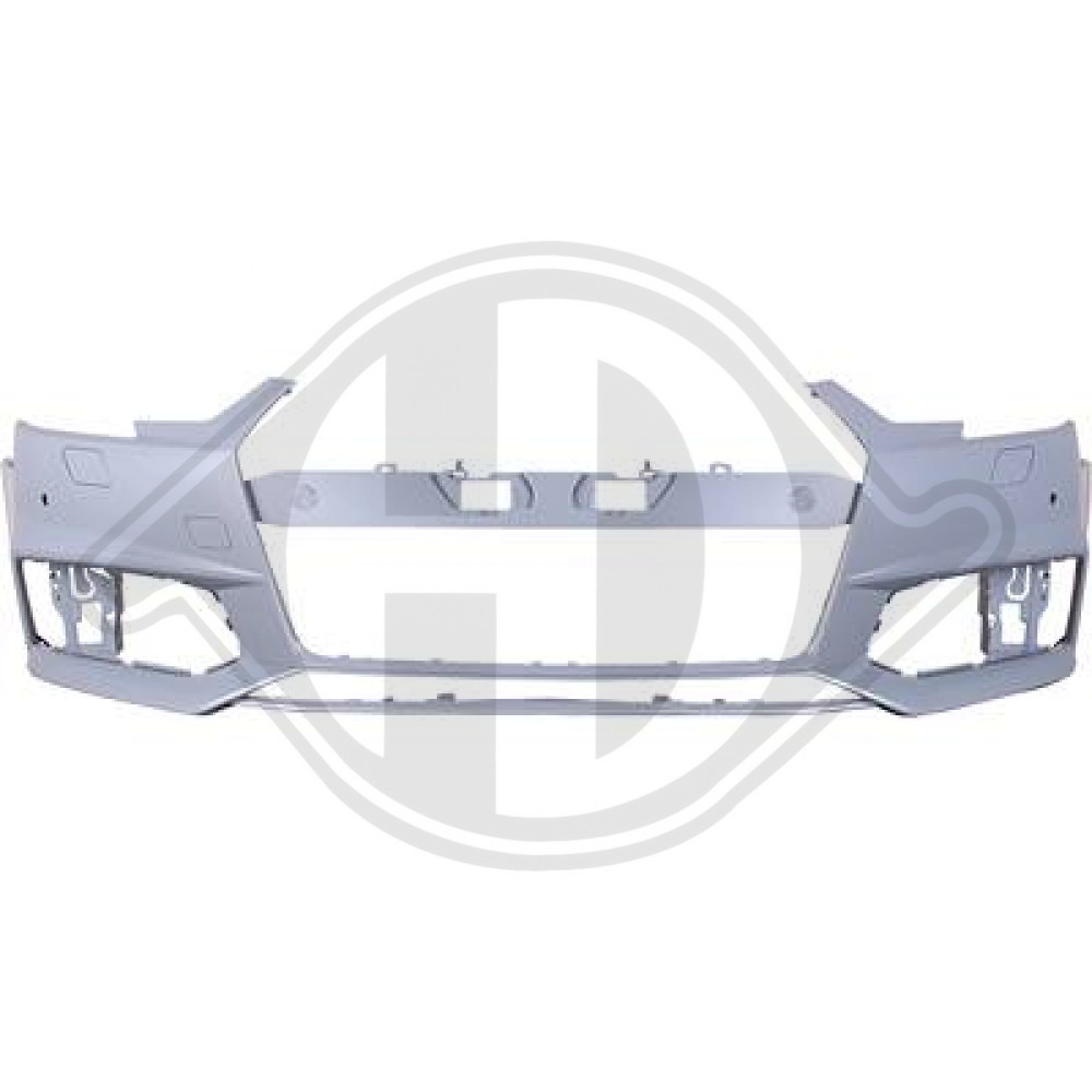 8W0807065K STOßSTANGE VORN AUDI A4, 15-19 FÜR PDC(2 LÖCH.) 1020250