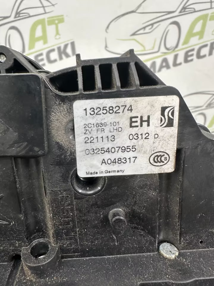 13258274 Türschloss Schloss Vorne Rechts Opel Corsa D