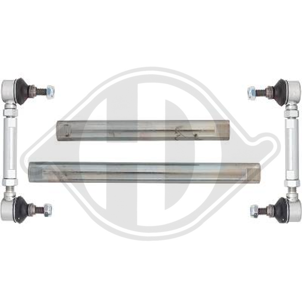 KOPPELSTANGENSET VORN VW, 02->> VERSTELLBAR, 1224702
