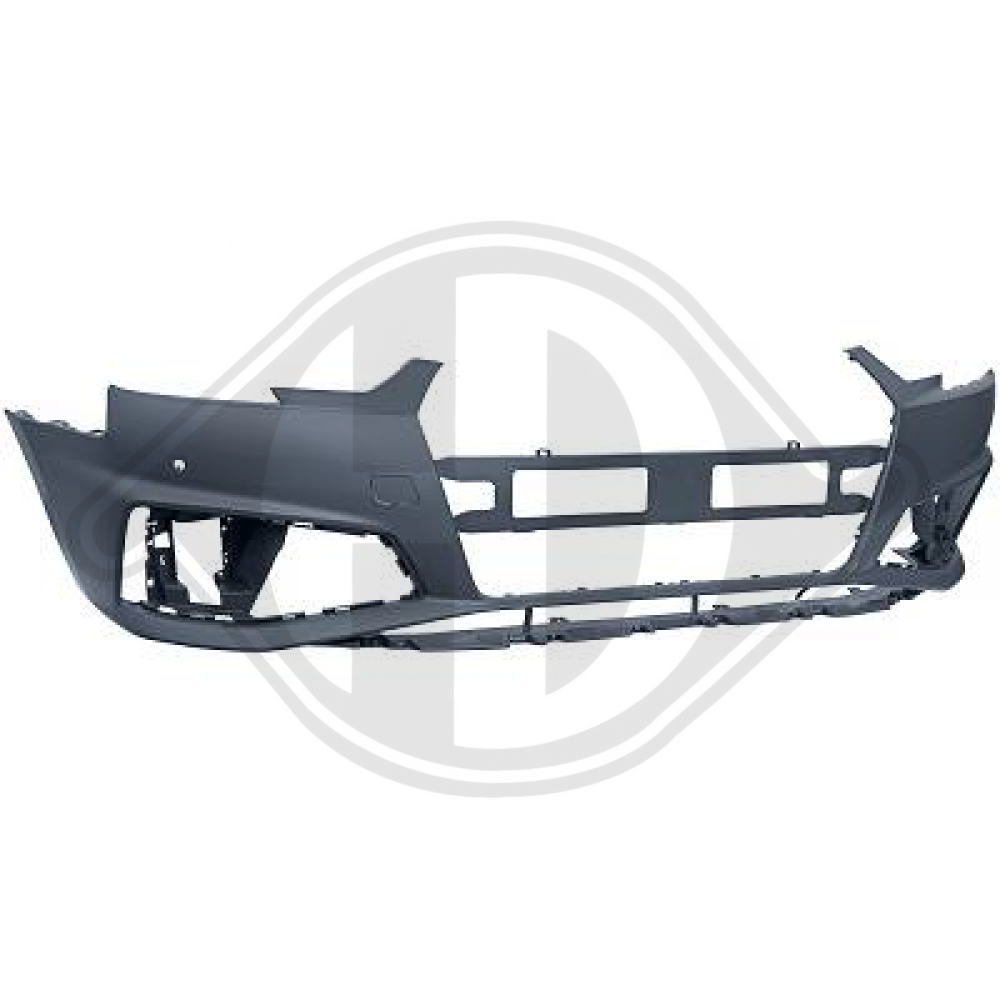 8W0 807 065AT GRU STOßSTANGE VORN AUDI A4, 19-24 FÜR PDC:2 LÖCHER 1020152