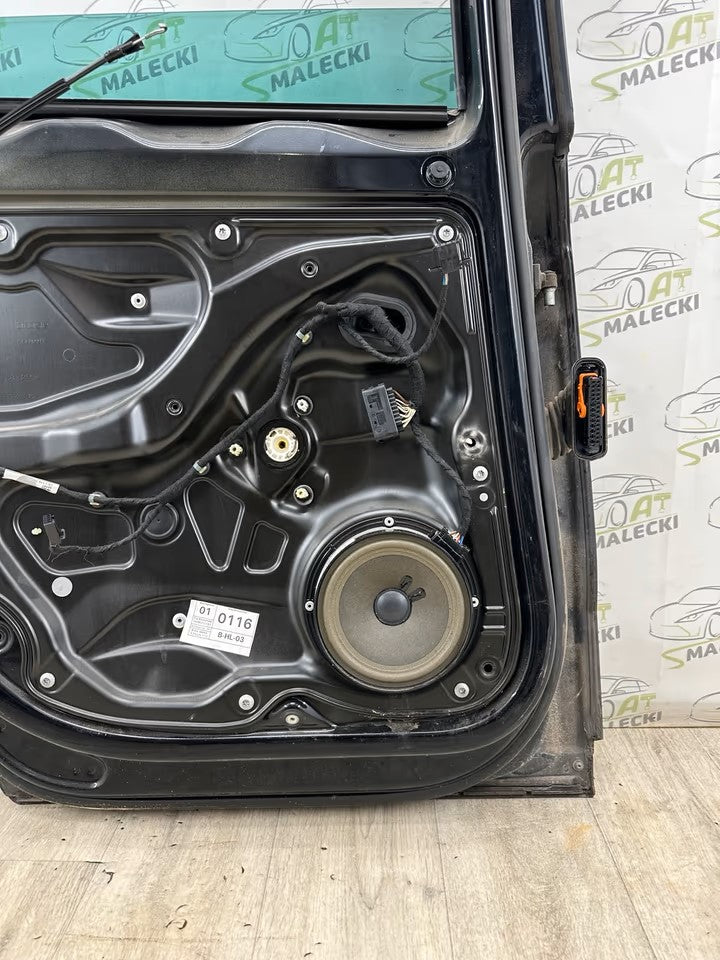 Türe Tür Hinten Links Vw Passat 3C B6 Modell Farbe LC9Z Schwarz