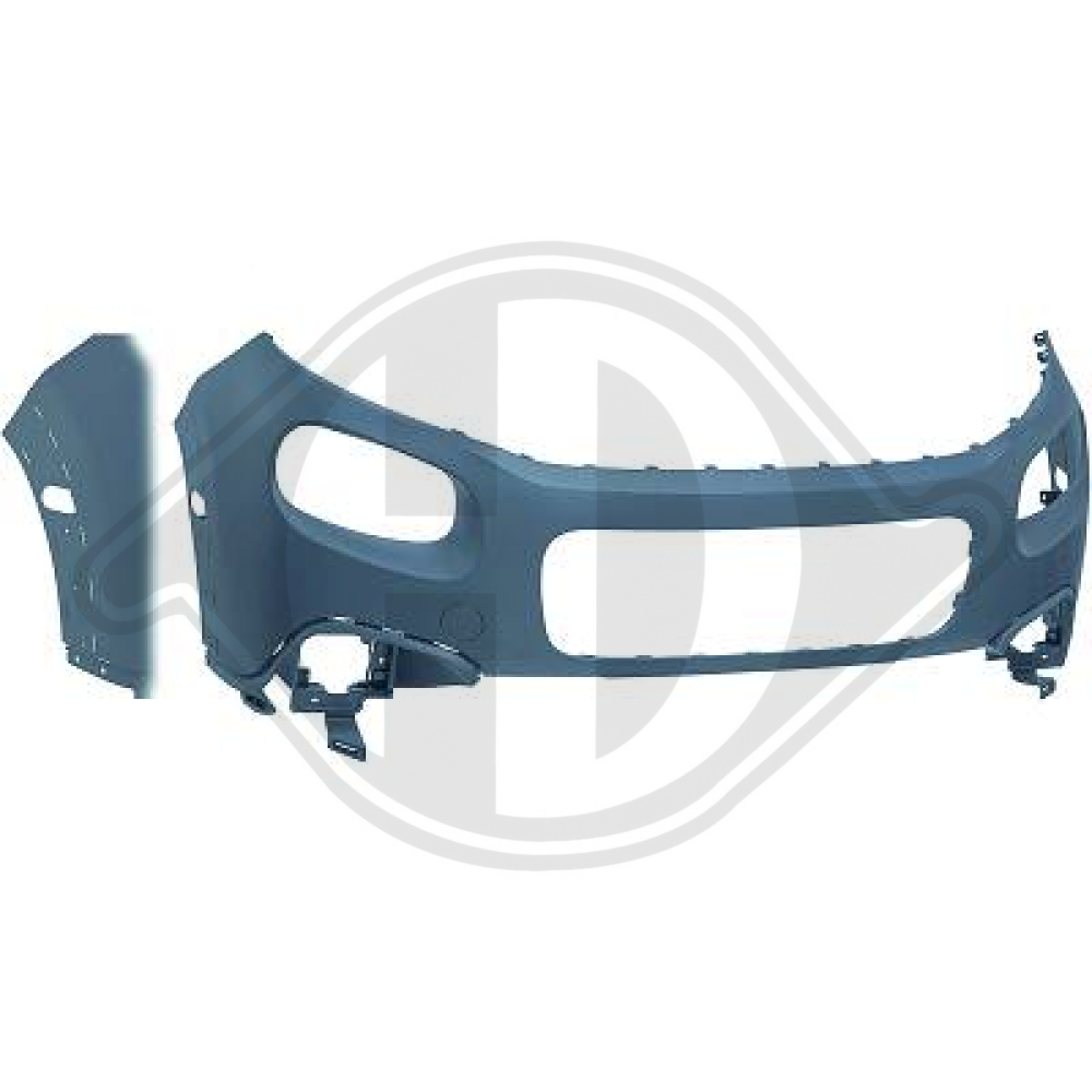 1618082680 STOßSTANGE VO. CITROEN C3, 16-20 NICHT PDC/SRA 4007051