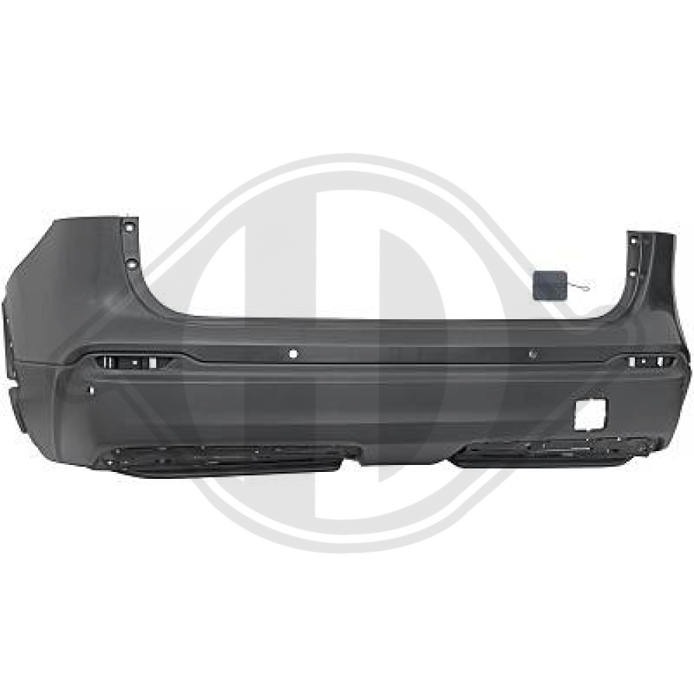 85022HV3AA STOßFÄNGER HI. QASHQAI, 17-20 LACKIERFÄHIG; 6046955