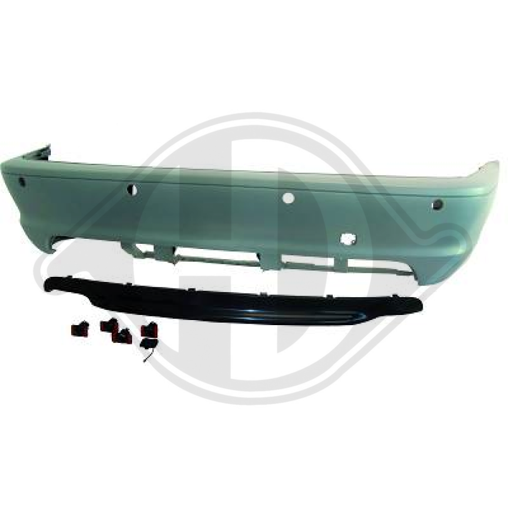 DESIGNSTOßSTANGE HINT.E46, 99-07 COUPE/CABRIO 1214256