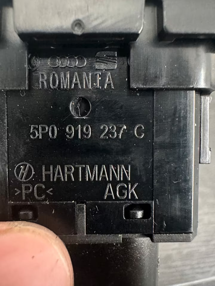 5P0919237C Schalter Abschaltung Airbag Deaktivierung Audi A3 8P