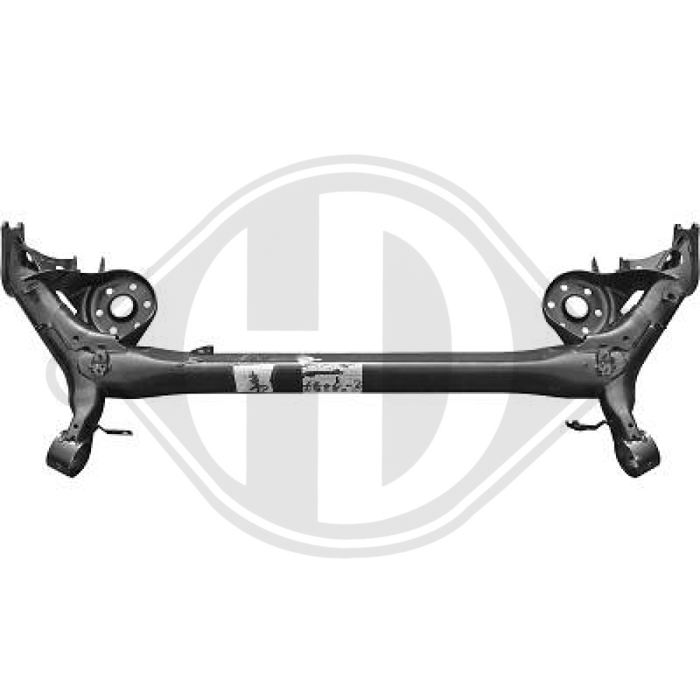 42101-12171 HINTERACHSE AURIS+COROLLA, 07-14 MIT LAGERBUCHSE; 6619319