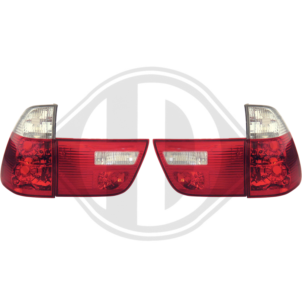 nan DESIGNRÜCKLEUCHT. SET X5, 99-03 KLARGLAS 1290095