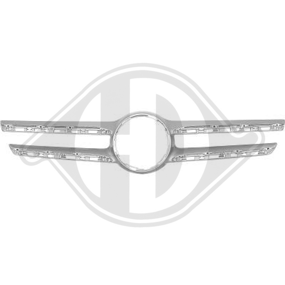 A2138880160 9982 ZIERBLENDE-GRILL DB W213, für 16-20 SILBERFARBIG, 1618241